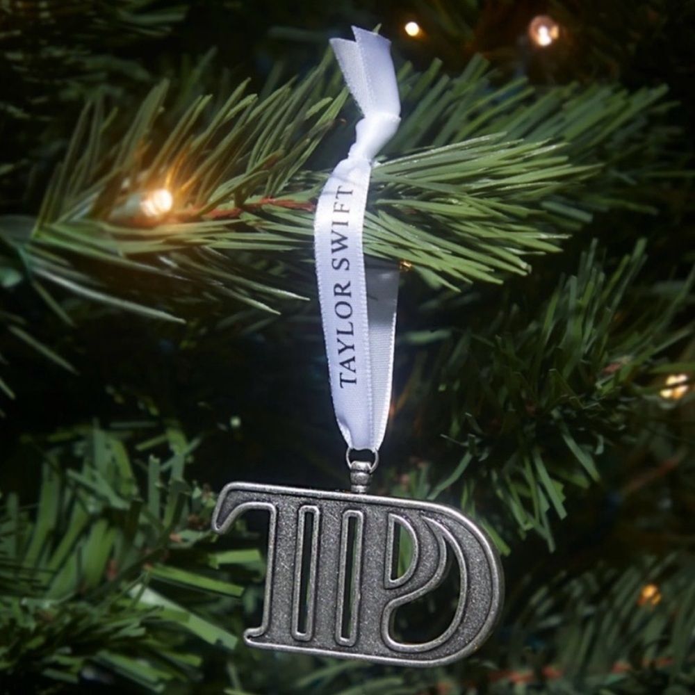 Taylor Swift TTPD logo ornament NEW